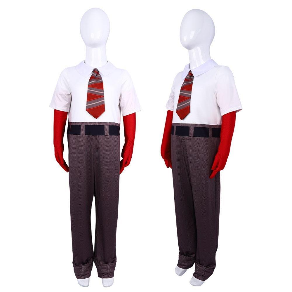 Inside Out 2 Anger Costume Halloween Stage Performance Outfit for Kids and Adults - Pajamasbuy